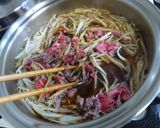 牛肉とごぼうの佃煮作り方4写真