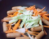 菜の花とキャベツの簡単☆和風スパ作り方6写真