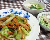 菜の花とキャベツの簡単☆和風スパ作り方9写真