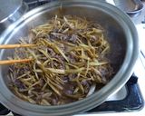 牛肉とごぼうの佃煮作り方5写真