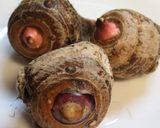 里芋ブロッコリー納豆の醤油麹サラダ作り方1写真