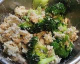 里芋ブロッコリー納豆の醤油麹サラダ作り方4写真