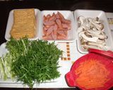 体ポカポカあったか具沢山うどん作り方1写真