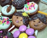 ひな祭りに簡単☆デコチョコビスケット作り方3写真