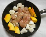 簡単!フライパン1つでチキンと野菜作り方3写真