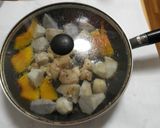 簡単!フライパン1つでチキンと野菜作り方4写真