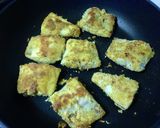 塩サバのフライ•カレー風味（低糖質）作り方4写真