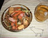 体ポカポカあったか具沢山うどん作り方5写真
