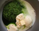 栄養満点！ほうれん草のクリームパスタ作り方4写真