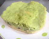 HMで抹茶あずきの2色蒸しパンケーキ作り方7写真