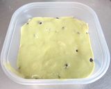 HMで抹茶あずきの2色蒸しパンケーキ作り方6写真