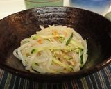 *節約*もやしと胡瓜の胡麻和え*作り方4写真