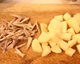 ごぼうとひき肉の＊野菜たっぷりスープ作り方2写真