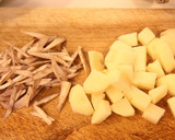 ごぼうとひき肉の＊野菜たっぷりスープ作り方2写真