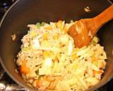 ごぼうとひき肉の＊野菜たっぷりスープ作り方4写真