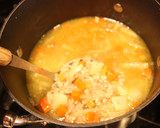 ごぼうとひき肉の＊野菜たっぷりスープ作り方5写真