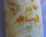 オレンジ＆レモンピールのロールケーキ作り方8写真