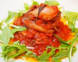シンプルなヤリイカのトマト煮作り方5写真