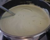 菜の花とろ～り豆乳スープ♪作り方8写真