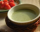 菜の花とろ～り豆乳スープ♪作り方9写真