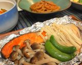 *フライパンで*鮭のホイル焼き*作り方5写真