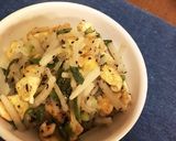 豆腐でお揚げさん→大根炒めとお味噌汁作り方6写真