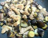 ＊茄子と豚肉の肉味噌炒め＊作り方3写真