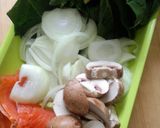 スモークサーモンのチーズクリームパスタ作り方2写真