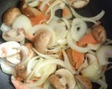 スモークサーモンのチーズクリームパスタ作り方3写真