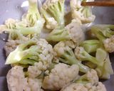 カリフラワー味噌ネーズ和え(^^♪簡単！作り方3写真