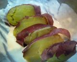 リメイク焼き芋DEヨーグルトさつま天＾＾作り方1写真