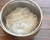 ごぼうと春雨の甘辛きんぴら【作り置き】作り方1写真
