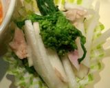 菜の花とあやめ蕪のツナ和え作り方3写真