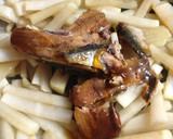 材料二つ?!＊簡単いわし缶と大根炒め＊作り方4写真
