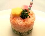 ひな祭りに花ちらし　わんこと一緒に！作り方9写真