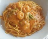 簡単♪トマトクリームパスタ♪作り方7写真