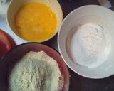 *シンプル*抹茶×バニラのパウンドケーキ作り方1写真