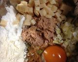 ツナのつまみ焼き作り方1写真