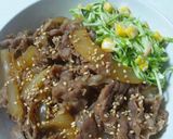 吉野家風味+α★うちの豚丼作り方6写真