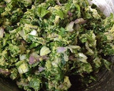 ほうれん草と玉ねぎのかき揚げ／フリッター作り方5写真