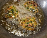 ほうれん草と玉ねぎのかき揚げ／フリッター作り方7写真