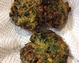 ほうれん草と玉ねぎのかき揚げ／フリッター作り方8写真
