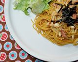 ☆醤油麹で作るまろやか和風きのこパスタ作り方8写真