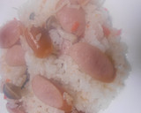 ウインナーとしめじと人参の炊き込みご飯作り方8写真
