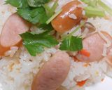 ウインナーとしめじと人参の炊き込みご飯作り方11写真