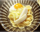 レモンとだし醤油の釜揚げうどん作り方8写真