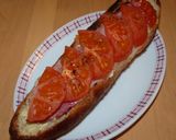 ブルーチーズと生ハムのトースト作り方6写真