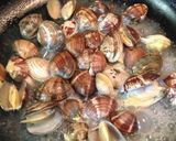 あさりの白ワイン蒸しオイルサーディン作り方7写真