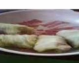 ロール白菜のトマト煮　大豆とはんぺん入り作り方7写真