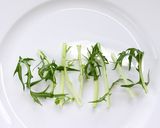 スピードクッキング♪水菜のレンジ蒸し作り方1写真